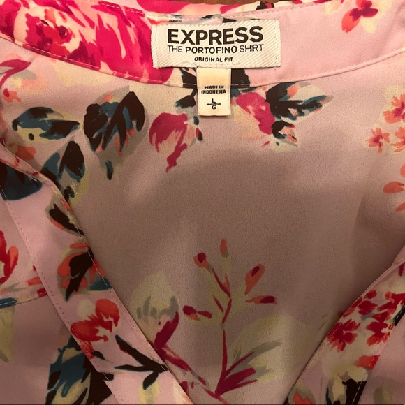 Express Size L The Portofino Shirt Original Fit - Picture 3 of 6